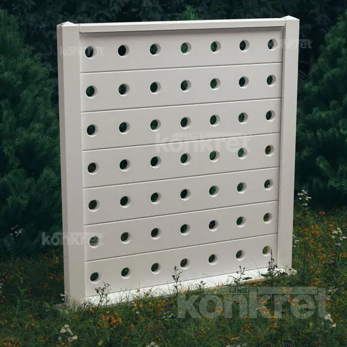 Betónový plot Lights (KV202)
