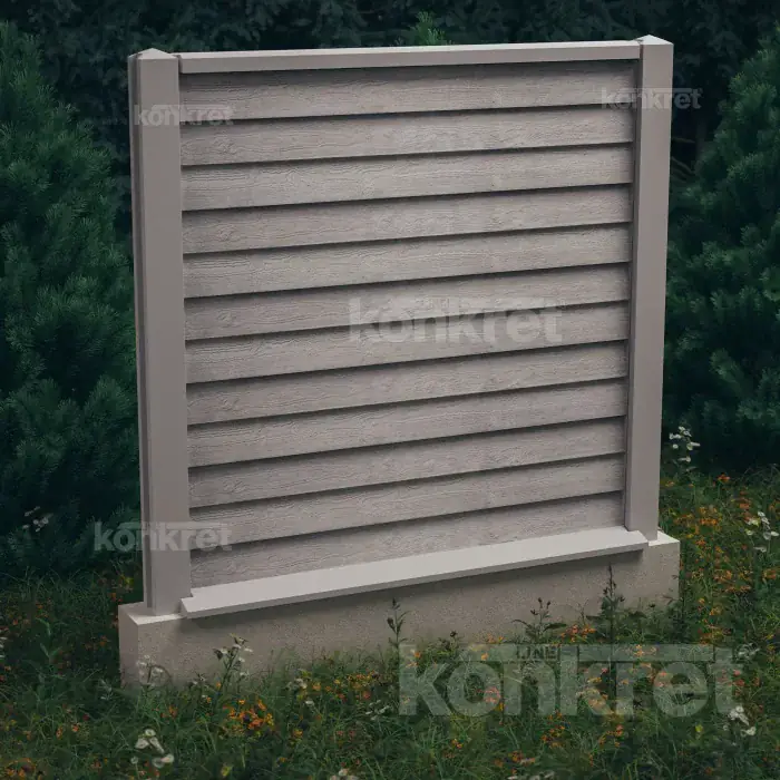 Betónový plot Timberlap (KT104)